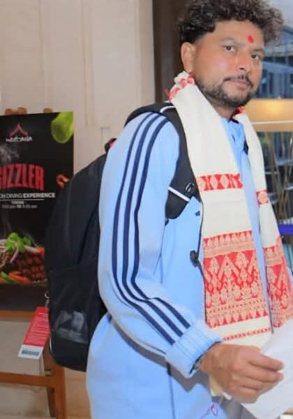 গুৱাহাটীত উপস্থিত ভাৰত আৰু দক্ষিণ আফ্রিকাৰ ক্রিকেট দল