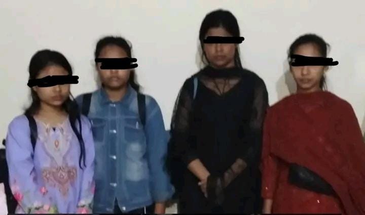 অবৈধভাৱে ভাৰতত প্ৰৱেশ কৰা চাৰি বাংলাদেশী যুৱতীক গোলকগঞ্জত বিতাৰণ