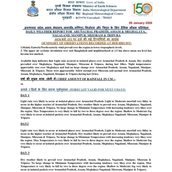 ৰাজ্যত প্ৰচণ্ড শীতৰ প্ৰকোপ