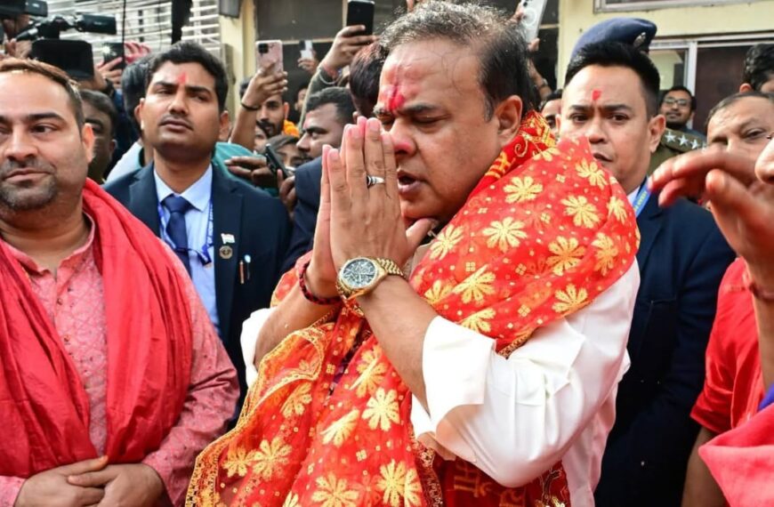 সকলোৰে প্ৰিয় ৰাজ্যৰ মুখ্যমন্ত্ৰী হিমন্ত বিশ্ব শৰ্মাৰ আজি ওপজা দিন