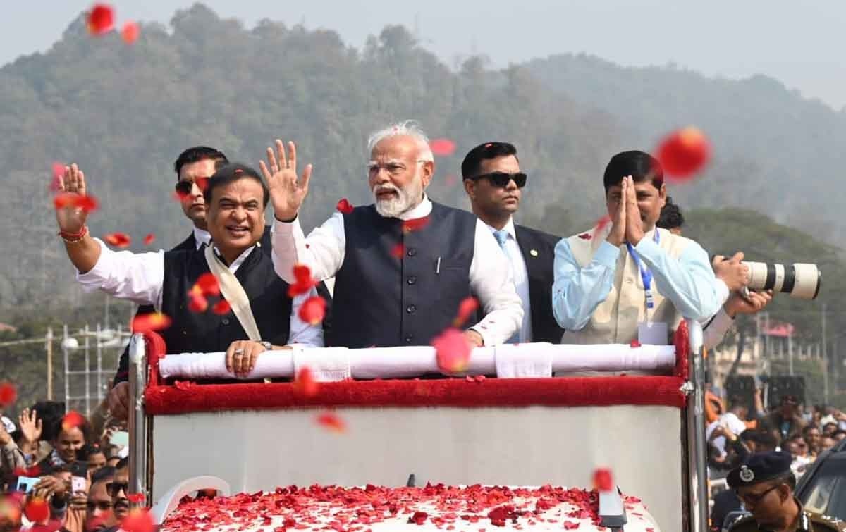 কাইলৈ অসমলৈ আহিব প্ৰধানমন্ত্ৰী নৰেন্দ্ৰ মোদী।