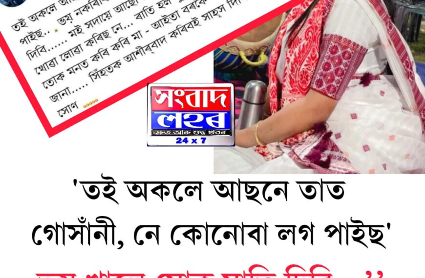ভনীয়েকক বিচাৰি সামাজিক মাধ্যমত আৱেগিক ভিডিঅ’ নিশামণিৰ ভাতৃৰ